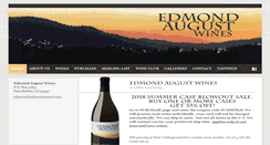 Desktop Screenshot of edmondaugust.com